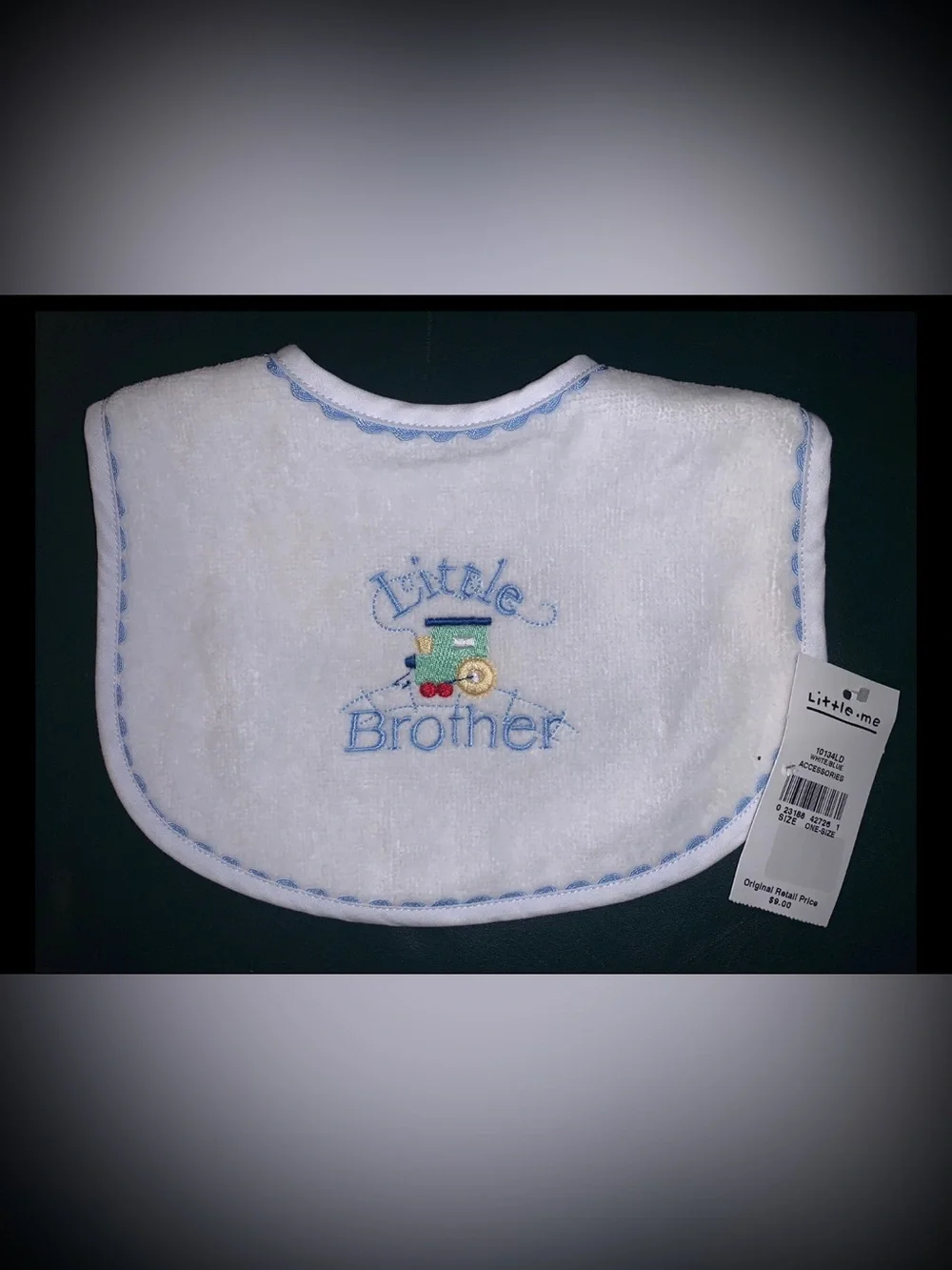 “Little Brother” Bib by Little Me - New with Tags